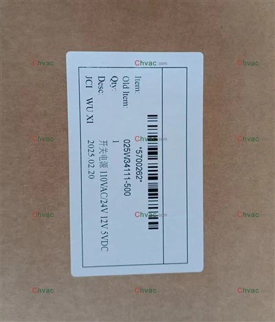 York reserveonderdelen 025 34111 000 Voeding